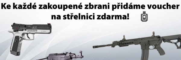 Střelnice ke každé nové zbrani zdarma