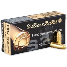 7,65 Browning, FMJ, 4,7g/75gr. - Sellier & Bellot