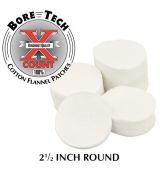 BoreTech Bavlněné kulaté vytěráky X-Count .35-.45 (100ks)