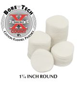 BoreTech Bavlněné kulaté vytěráky X-Count .22-.243 (500ks)