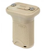Přední rukojeť BCM GUNFIGHTER Vertical Grip - KeyMod - s úložným prostorem - FDE