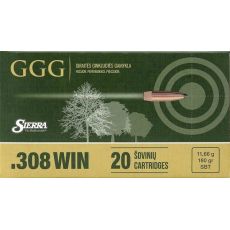 GGG náboj .308 WIN - SBT 180grn Sierra GameKing 20 ks
