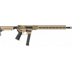 Samonabíjecí puška CMMG Resolute 300 Rifle MkGs - 9 x 19, RDB, na zásobníky Glock, FDE